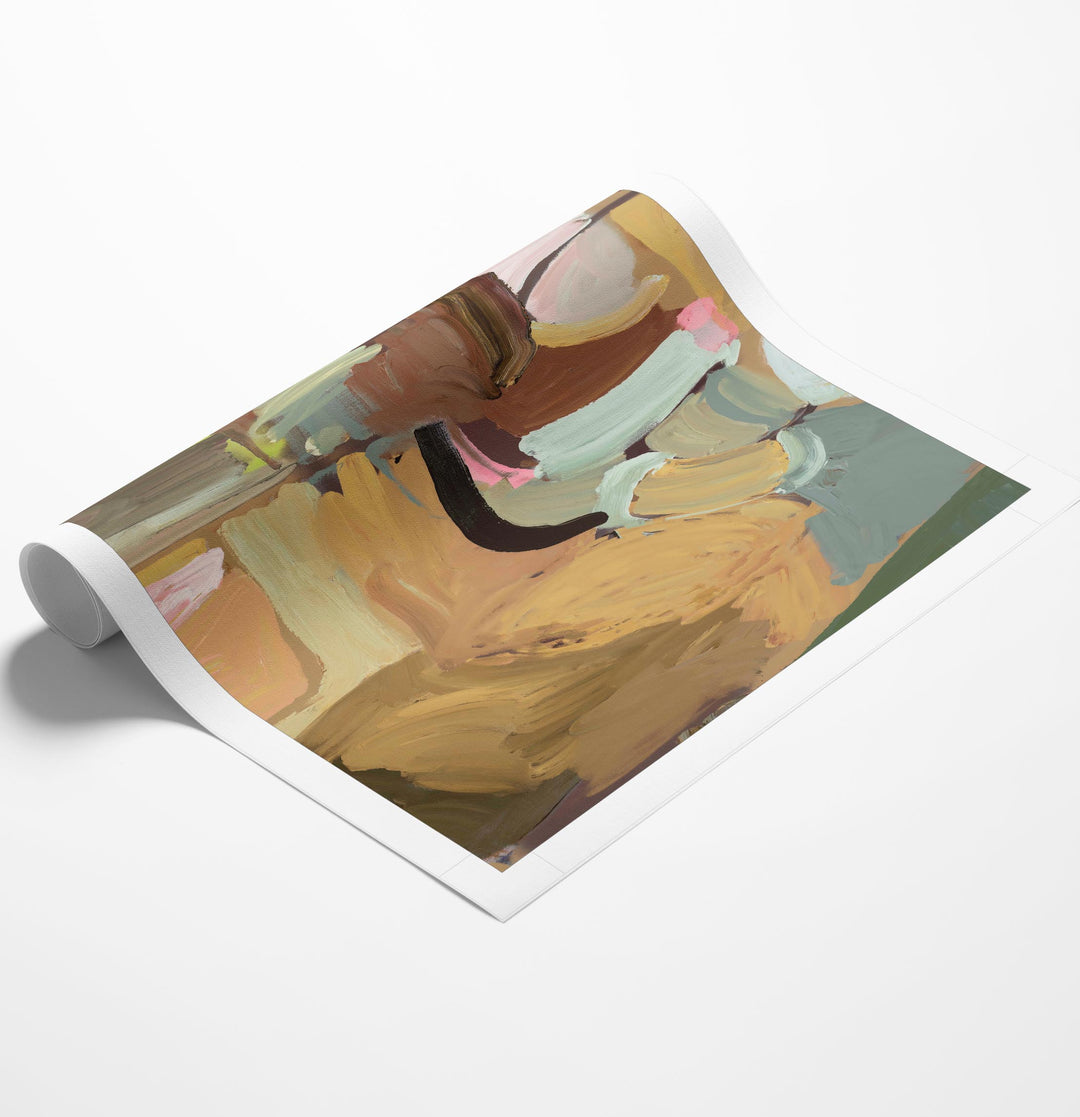 Aerial Rust Diptych II