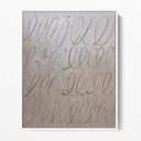 Calligraphic Cream