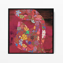 Matisse Garden Red I Square