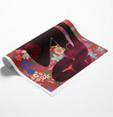 Matisse Garden Red II Square
