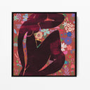 Matisse Garden Red II Square