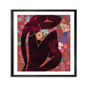 Matisse Garden Red II Square