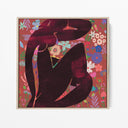 Matisse Garden Red II Square