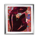 Matisse Garden Red II Square