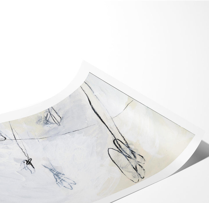 White Study Diptych II