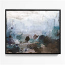 Winter Riverbed Landscape