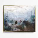 Winter Riverbed Landscape