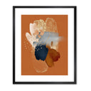 Watercolour Gestures Rust I