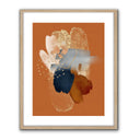 Watercolour Gestures Rust I