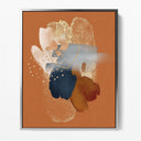 Watercolour Gestures Rust I