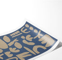 Linen Naive Blue II