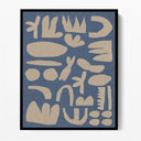 Linen Naive Blue I