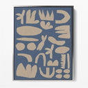Linen Naive Blue I