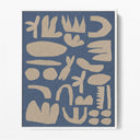 Linen Naive Blue II