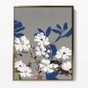 Magnolia Flowers Blue II