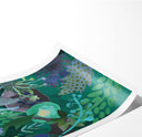 Painterly Collage Green I