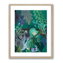 Painterly Collage Green I