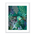 Painterly Collage Green I