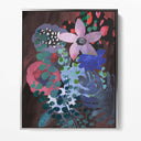 Painterly Collage Red I