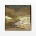 Pastel Landscape Dark Square